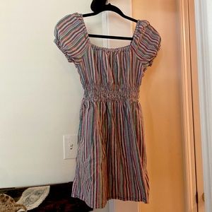 American Eagle Striped Midi dress